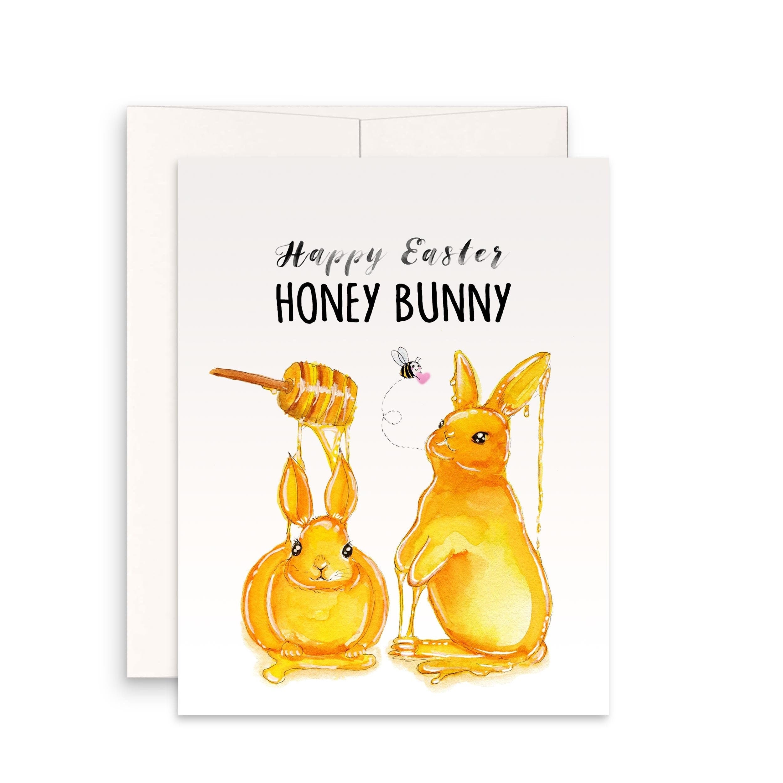 happy easter bunny card