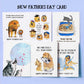 1st Fathers Day Cards From Wife To Husband - Daddyhood Suites You - Happy First Fathers Day Gift For First Time Dad