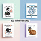 Stinky Proud Of You Funny Graduation Card 2024 - Skunk Congratulations Card - Liyana Studio Handmade Greeting Cards