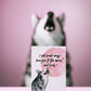 Howling Husky Dog Love Card - I Will Always Love You To The Moon And Back - Funny Anniversary Card for Husband - Funny Valentine's Day Cards