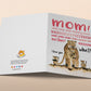 Lion Funny Mothers Day Card From Daughter - Lions Mom And Baby Birthday Card For Mom