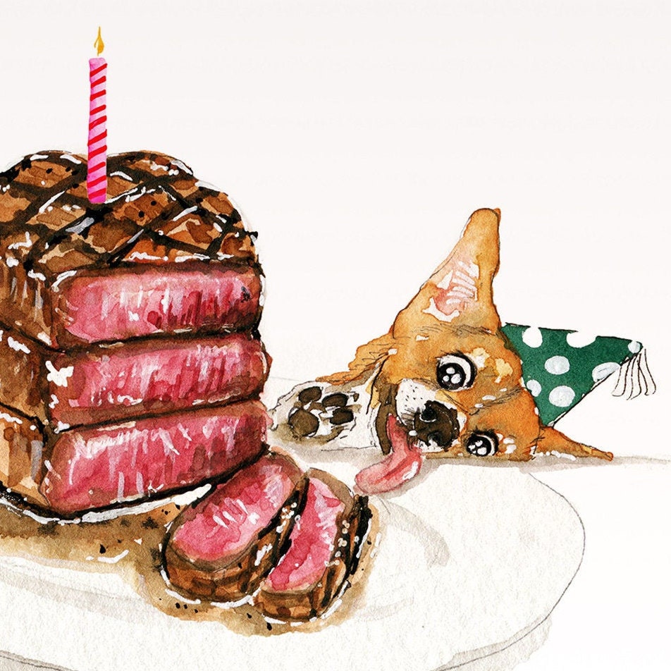 Would you eat a birthday cake made entirely of meat?