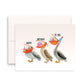 Pelican Birds Birthday Card