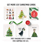 Deer Hunting Christmas Card Funny - Open Season Hunter Holiday Card For Boyfriend - Liyana Studio Handmade Card