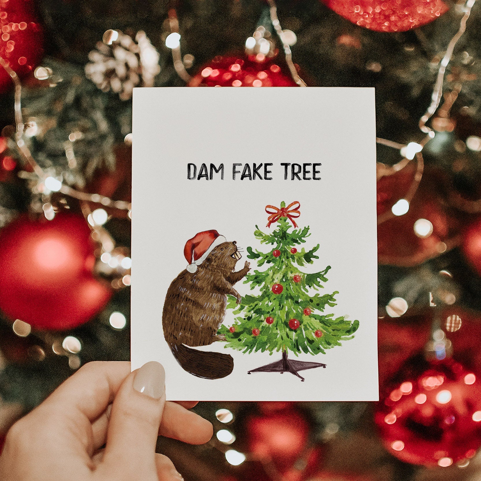 funny christmas tree