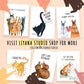 Pointing Witches Funny Halloween Cards - German Shorthaired Pointer Dog Witch Card - Liyana Studio Handmade Greetings