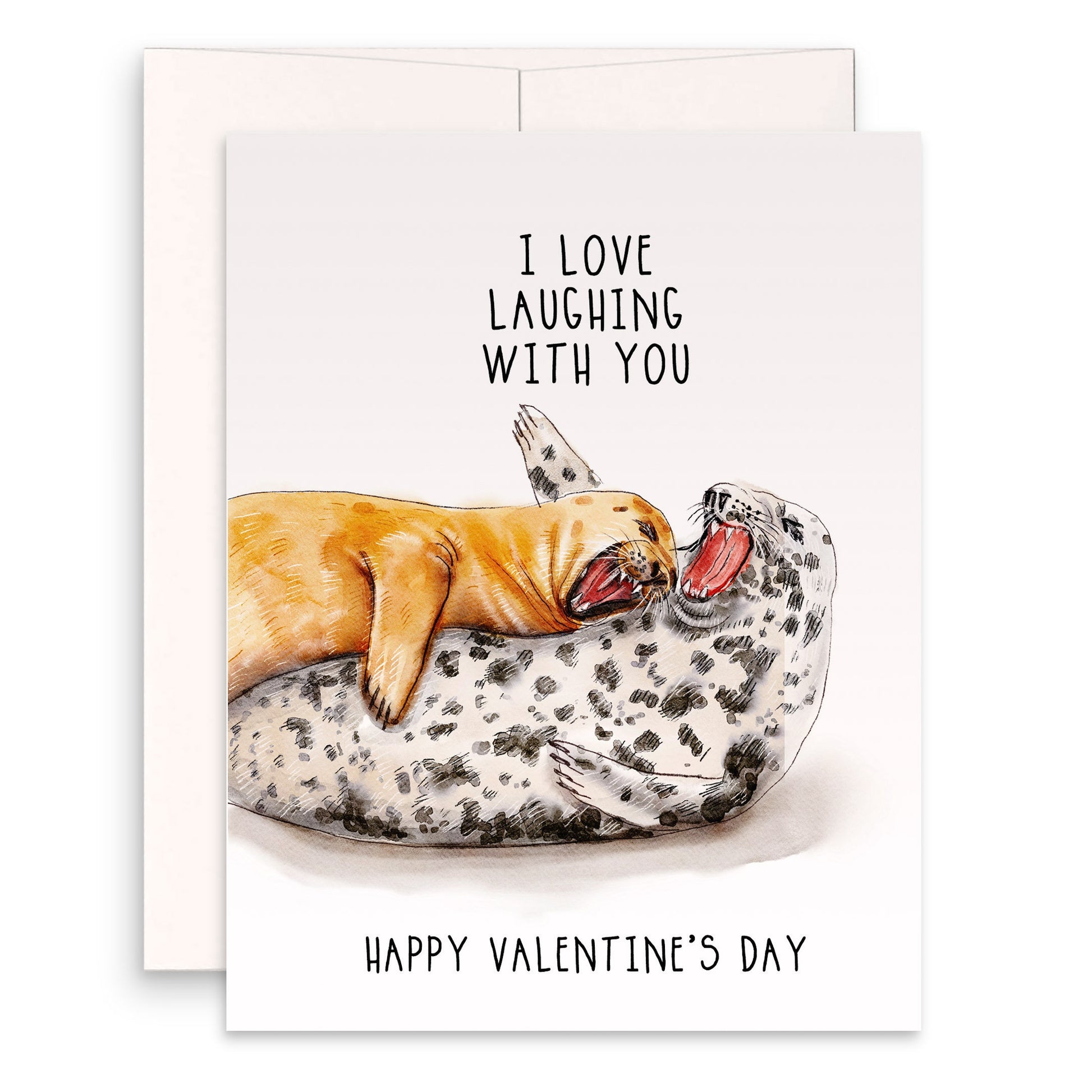 Cheesy Valentine's Day Card For Couples - Cute Valentine's Card For Bo